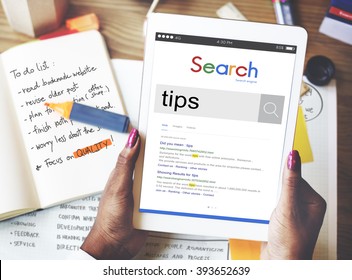 Tips and Tricks Skill Expert Support Assistance Help Concept