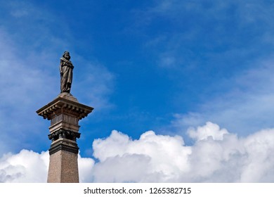 Tiradentes Statue in Ouro Preto, Minas Gerais, Brazil                               - Shutterstock ID 1265382715