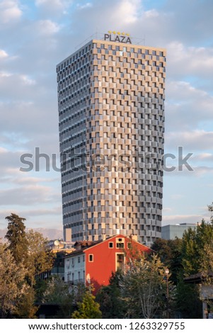 Tirana Albania October 24 2018 Plaza Stock Photo Edit Now - 