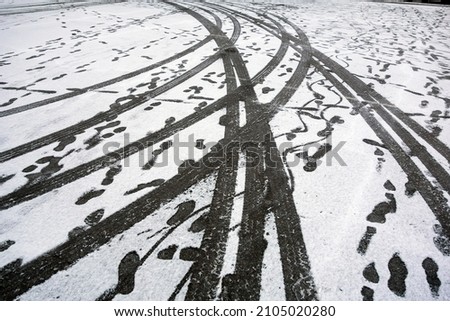 Image, Stock Photo winter Winter Climate