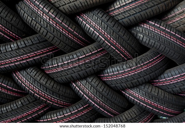 Tire stack\
background
