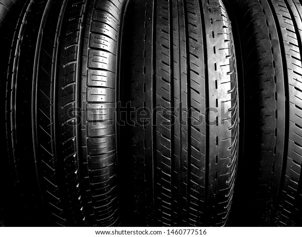 tire texture, black\
color background 