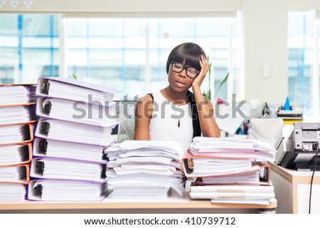 Similar – Image, Stock Photo Stack of many black vinyl records