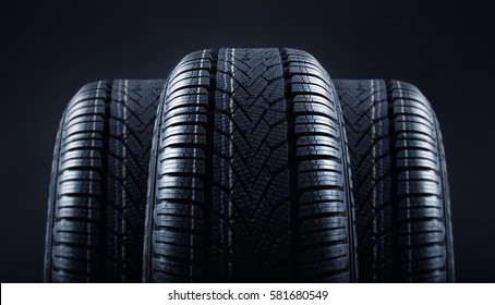 Tires Against Black