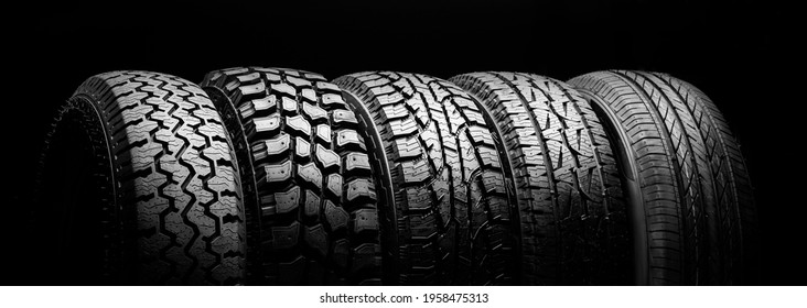 tires for crossovers and SUVs. Off-road tires - Powered by Shutterstock