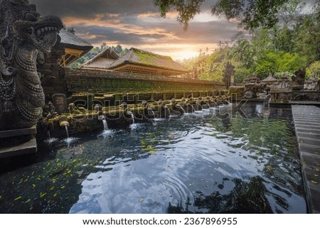 Tirtha Empul temple in Tampak, Bali, Indonesia
