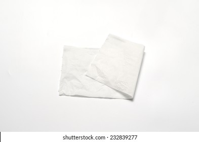 Tissue On White Background Stock Photo (Edit Now) 232839277