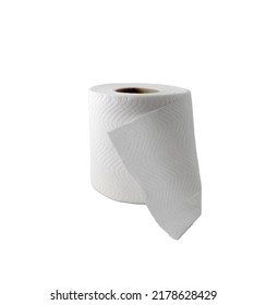 Tissue Roll Isolated On White Background