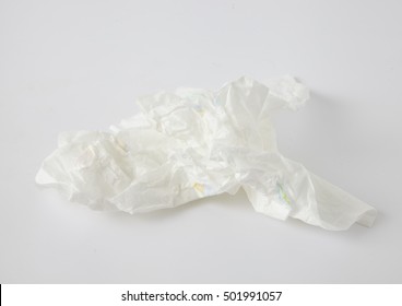 tissue used isolate - Shutterstock ID 501991057