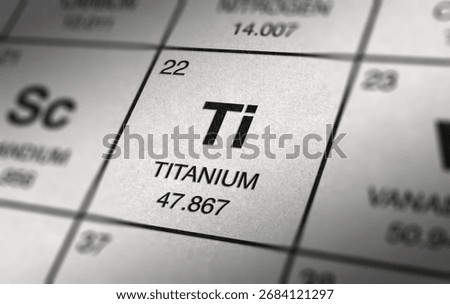 TITANIUM Element 22 of the periodic table