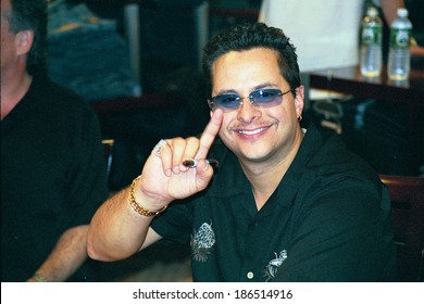 Tito Puente Jr At Record Signing, NY 6/7/2003