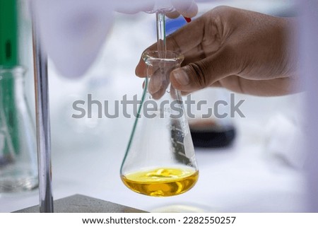Titration method for determining salt iodate and salt iodide content in Laboratory.