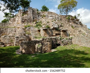 Tixkokob/Yucatan/Mexico - 06/29/2018: Ake (or Aké In Spanish Orthography) Is An Archaeological Site Of The Pre-Columbian Maya Civilization.