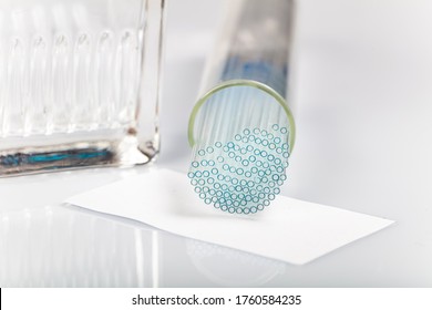 TLC Equipments Include, Capillaries, Silica Gel, Jar And Compounds. Thin Layer Chromatography Is Used To Separate Components.