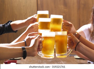 toast for beer - Shutterstock ID 319221761
