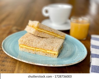 Toast With Coconut Jam And Butter