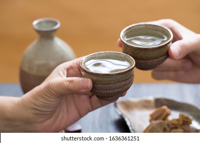 Toast With Sake, Drink With Japanese Friends