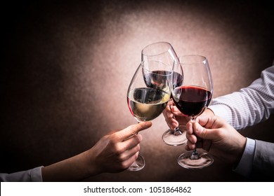 A Toast With Wine