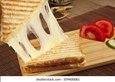 Toasted Cheddar Cheese Sandwich Turkish Toast