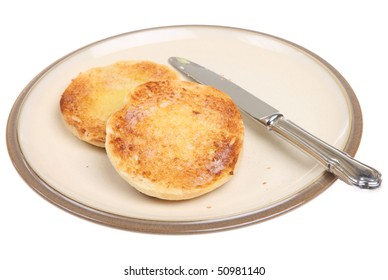 Toasted English Muffin With Butter