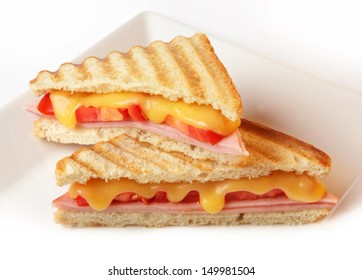 Toasted Ham And Cheese Sandwich