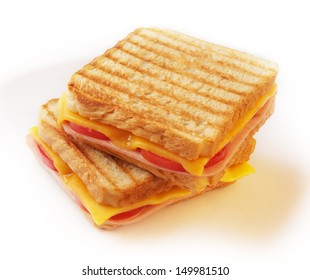 Toasted Ham And Cheese Sandwich