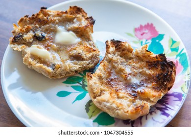 Toasted Hot Cross Buns