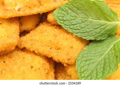 Toasted Ravioli Upclose