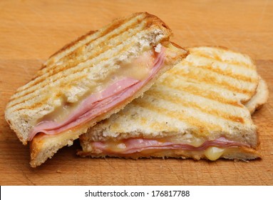 Toasted Sandwich With Ham And Cheese