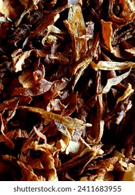 tobacco as a basic ingredient for making cigarettes