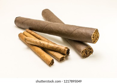 Tobacco Cigars Studio Photo Known Also As Cigarrets