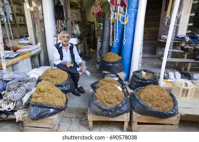 Tobacco Seller, Mardin Turkey  September 2015.