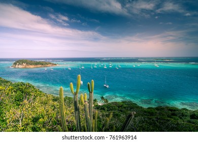 Tobago Cays In Saint-Vincent And The Grenadines Islands