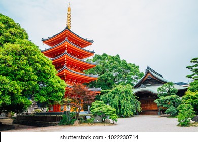 Tochoji temple, Japanese old architecture in Fukuoka, Japan