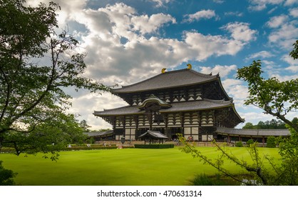 Todai-ji Temple In Nara, Japan