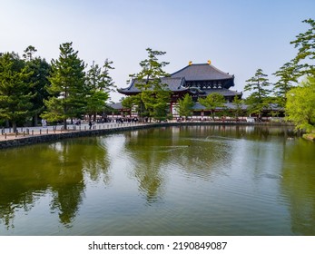 Todai-ji Temple, A UNESCO World Heritage Site As Part Of The 