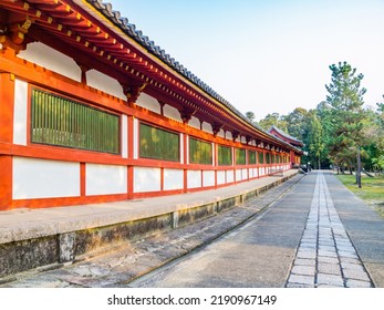 Todai-ji Temple, A UNESCO World Heritage Site As Part Of The 