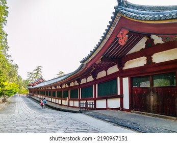 Todai-ji Temple, A UNESCO World Heritage Site As Part Of The 