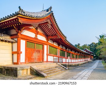 Todai-ji Temple, A UNESCO World Heritage Site As Part Of The 