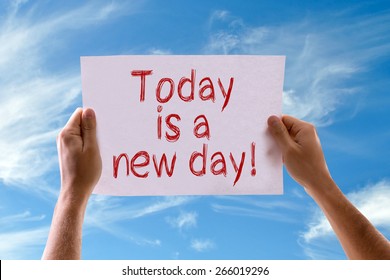 Today New Day Card Sky Background Stock Photo 266019296 | Shutterstock