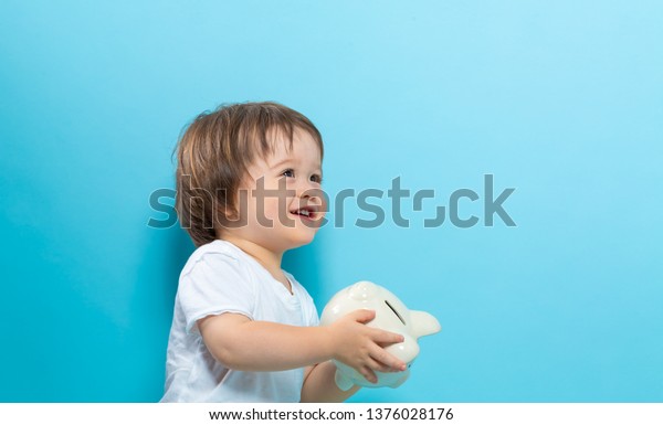 toddler boy piggy bank