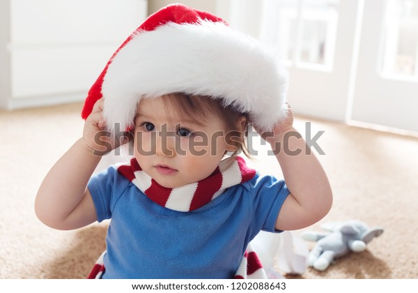 toddler boy santa hat