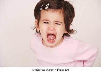 Baby Crying During Mealtime Stock Photo (Edit Now) 548784376