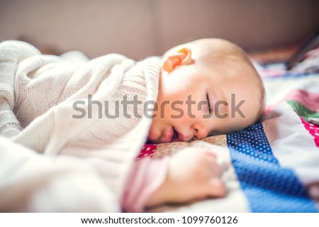 Similar – Image, Stock Photo rest Baby Sleep Dream