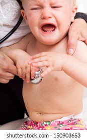 Toddler For Investigating The Doctor