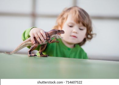 wallpapers Kid Dinosaur Photoshoot https www shutterstock com image photo toddler kid having fun playing toy 714607522