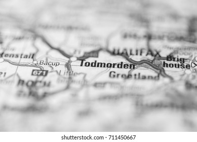 Todmorden On Map.