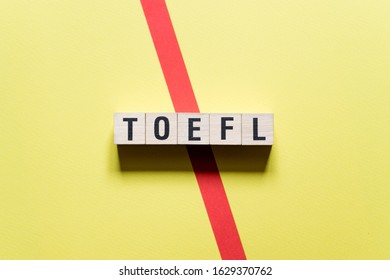 Toefl Word Concept On Cubes