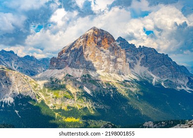 Tofana di Rozes in Dolomites - Shutterstock ID 2198001855