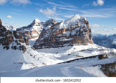 Tofana di Rozes, Dolomites, South Tirol, view from Lagazuoi cable car - Shutterstock ID 1832412052